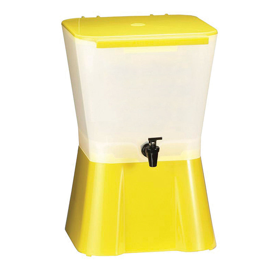 Service Ideas CBDP3BLK Rectangular Beverage Dispenser, 3 Gallon