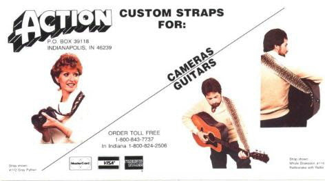 Action Custom Straps Made in USA Genuine Leather Guitar Straps Our Story