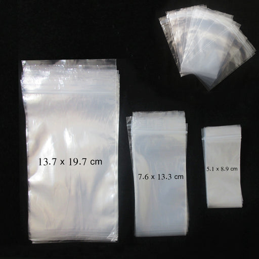500 3 X 4 Reclosable Bags Clear Poly Bag Small Baggies Heavyduty 2Mil 