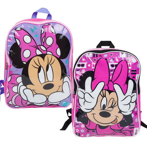 Disney Minnie Mouse 16 Backpack with Lunch Bag