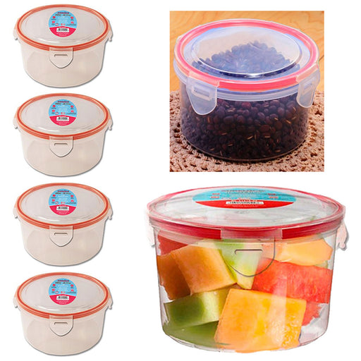 2 Pc Mini Lockable Snack Container Lunch Food Knick Knack Bead Organizer  Storage