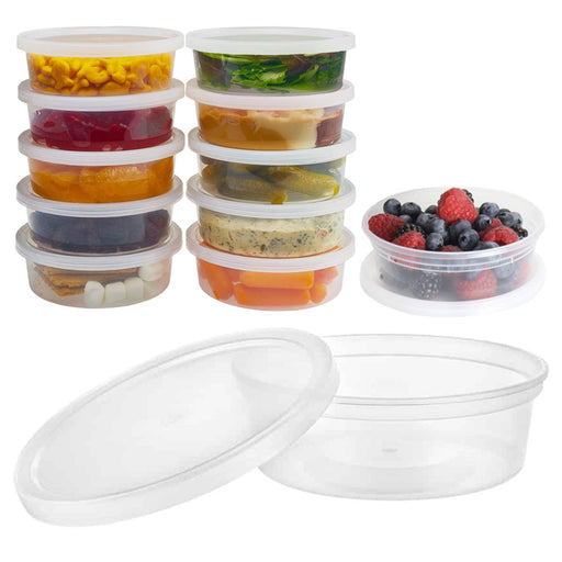 Heavy Deli Container and Lid, 48 sets – Zakarin Paper Goods