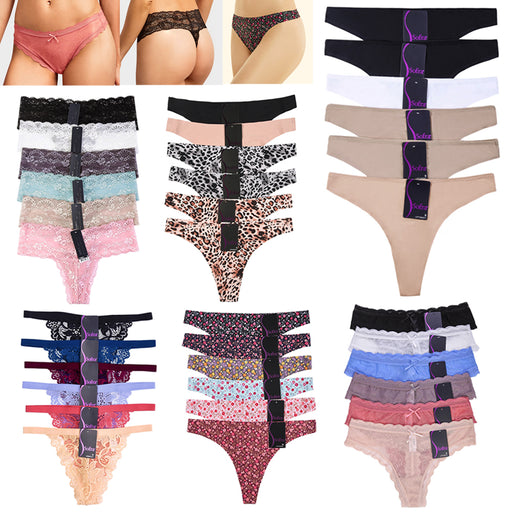 12 Ladies Panties Seamless Stretch Bikini Brief Mesh Sexy Women Underwear  Panty 