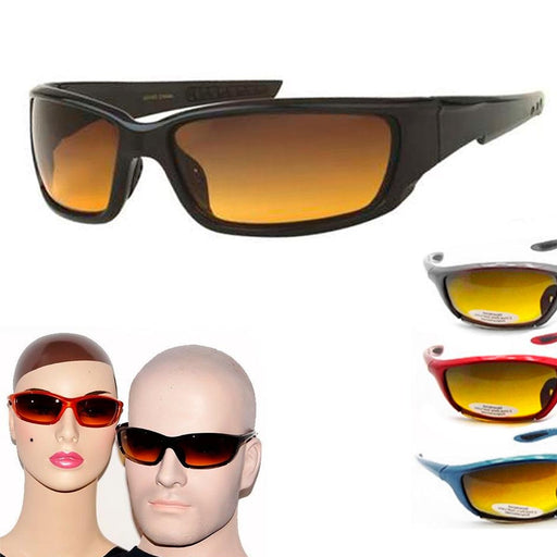 Polycarbonate Sunglasses Men Womens UV Protection Shatterproof TR90 Frame  Sports