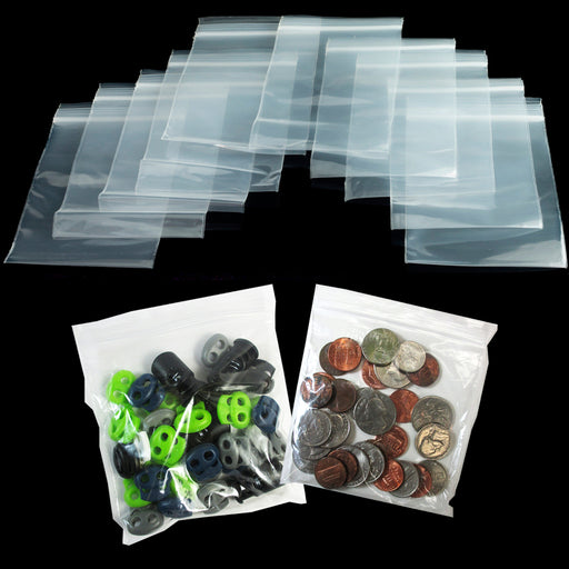 200 Baggies W 3 X 4 H Small Reclosable Clear Plastic Poly Bags