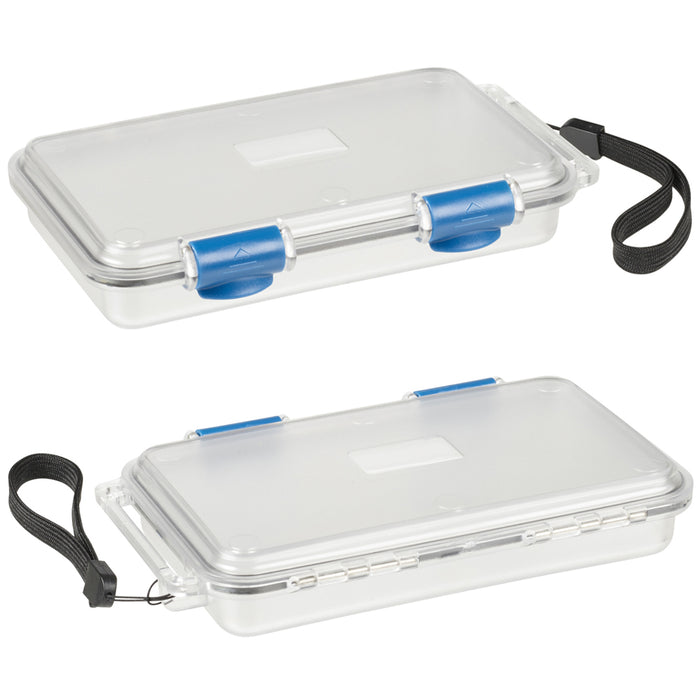 clear waterproof container