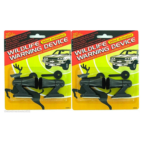 4X Sonic Deer Animal Whistles Wildlife Alert Warning Device Car