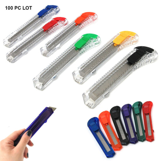 1 Heavy Duty Utility Knife Box Cutter Retractable Locking Razor Sharp Blade Tool