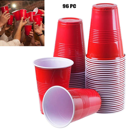 Pastel Blue Big Party Pack 16 Oz Plasitc Cups – US Novelty