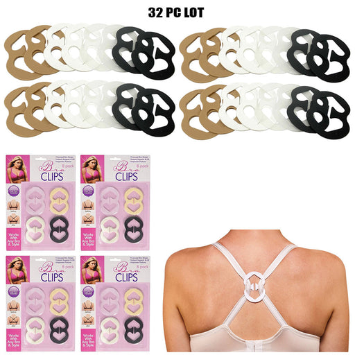 12Pcs Bra Strap Clip for Racerback Bra Strap Clips Bra Clips to Hide Straps  Plastic Bra Strap Clips for the back Anti-Slip Bra Straps Holder for