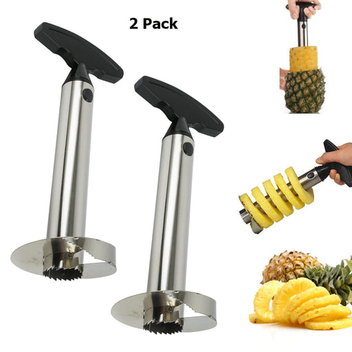 AllTopBargains 2 PC Orange Peeler Kitchen Tool Gadgets Lemon Lime Fruit Slicer Plastic Cutter