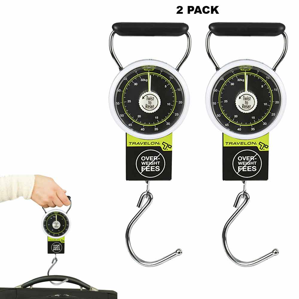 travelon stop and lock luggage scale