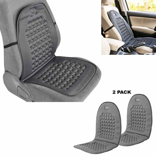 1x Car SUV Seat Pad Therapy Massage Bubble Padded Chair Seat Cushion Cover  Black