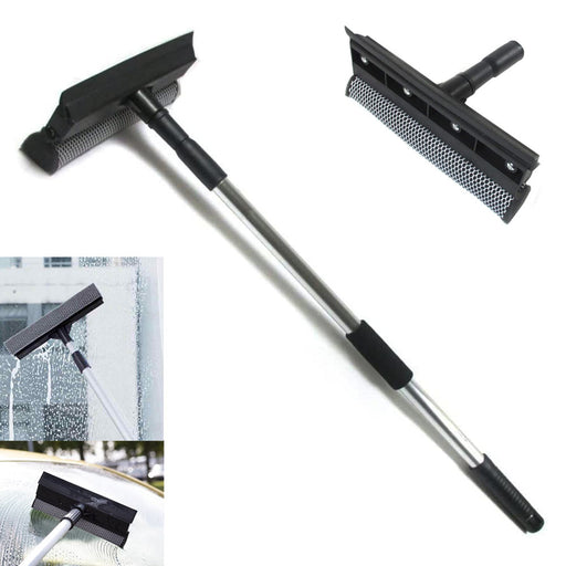 Telescopic Window Squeegee 48 Cleaner Squeegie Brush Shower Car Wiper —  AllTopBargains