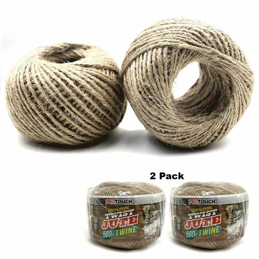 AllTopBargains 6X Twine String Rope 197' Crafts Arts DIY Gift Wrap Decor Garden 1182 Feet Total, Women's, Beige