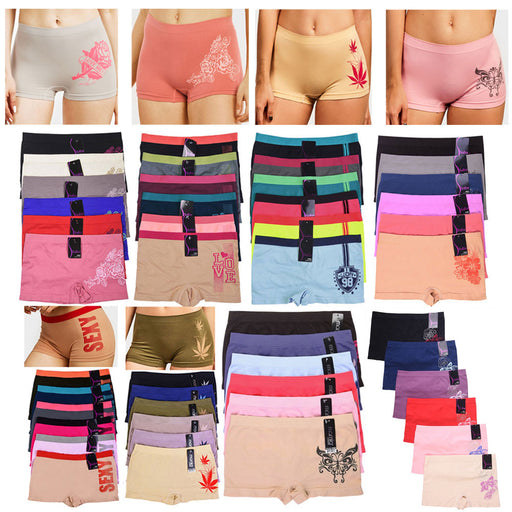 6 Pc Girls Briefs Panties 100% Cotton Underwear Cute Children