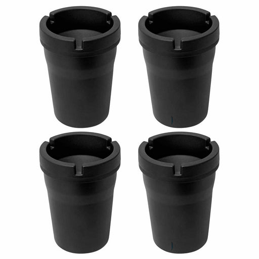 4 Pc Portable Mini Car Garbage Trash Can Bin Wastebasket Butt Bucket  Ashtray Cup