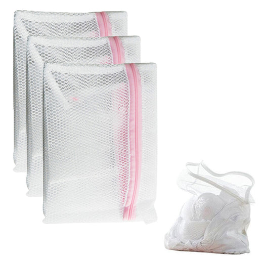 4 Pc Laundry Bags Lingerie Delicates Mesh Wash Clothes Bra Socks  Undergarments