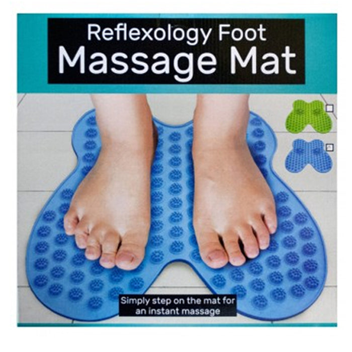 1 Reflexology Foot Massage Mat Pad Feet Massager Sole Scrub