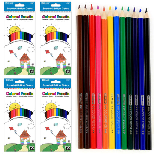 12pc Washable Markers Fine Line Classic Colors Assorted Art School Supplies Kids