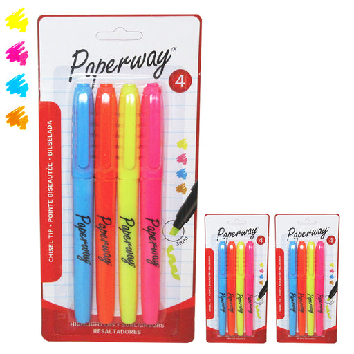 12 Pack Neon Yellow Highlighter Markers Chisel Tip Quick Dry Fluorescent  Office, 1 - Kroger
