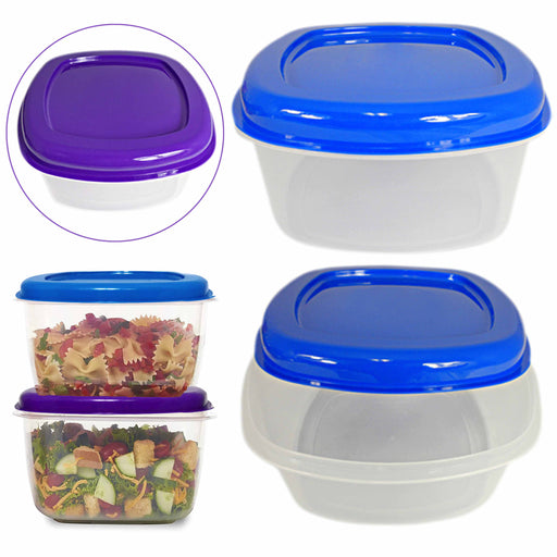 12 Lot Jumbo Food Storage Canister Round Container 4.7L Bucket BPA Free  Plastic 