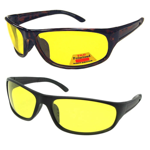 Mens Polarized Sunglasses Driving Glasses Night Vision Sports