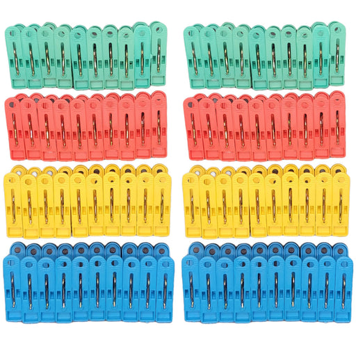 12 Clothespins Easy Grip Clothes Pin Clips Laundry Pegs Hangs