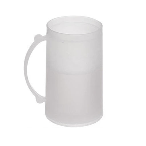 Drinking Double Wall Gel Freezer Beer Mugs, Freezer Ice Mugs Cups