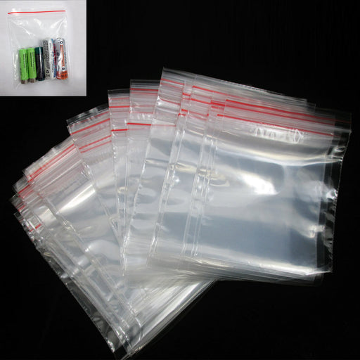 200 Baggies W 3 x 4 H Small Reclosable Clear Plastic Poly Bags 2.5ml