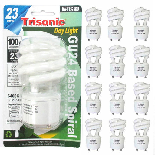 AllTopBargains OS902 2 Light Bulb Set Portable Lamp Battery Operated Cool Touch Light Closet Lamp Bed, White