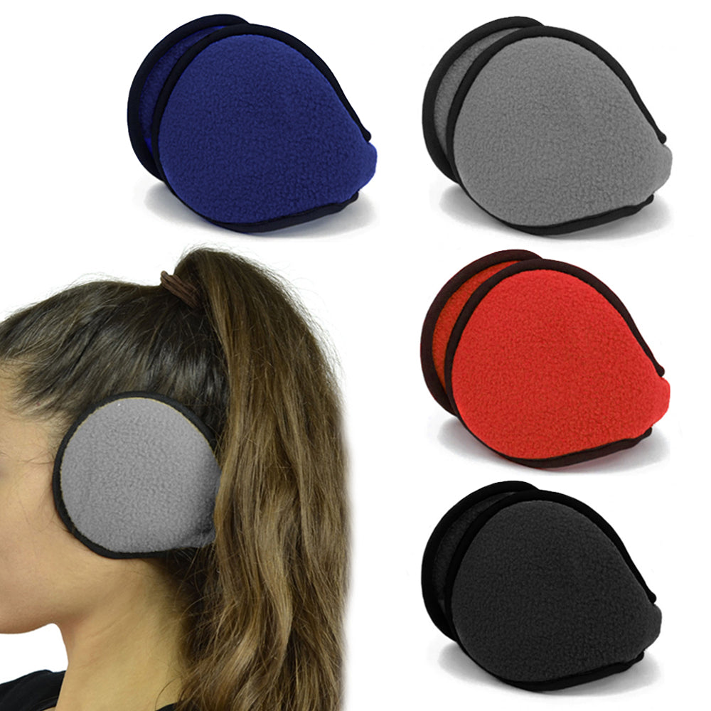 2 Pack Ear Muff Winter Comfortable Warmer Earmuffs Ear Warmers Collaps