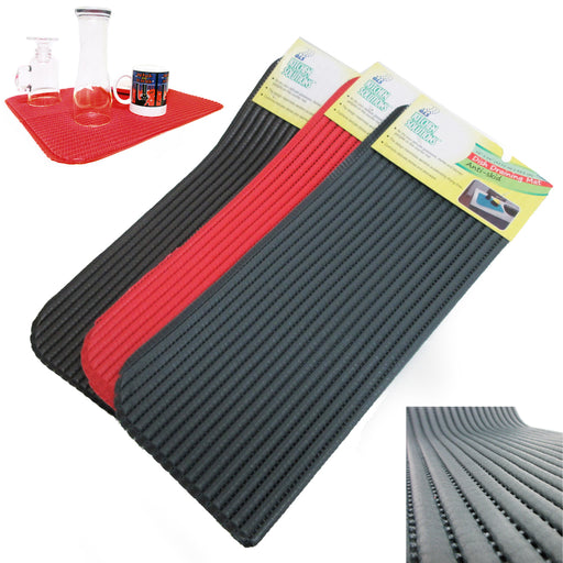 AllTopBargains 2 Quick Dry Kitchen Microfiber Dish Drying Mat Absorbent Pad Colors New 40x48cm