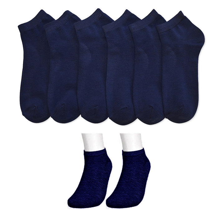 womens navy blue no show socks