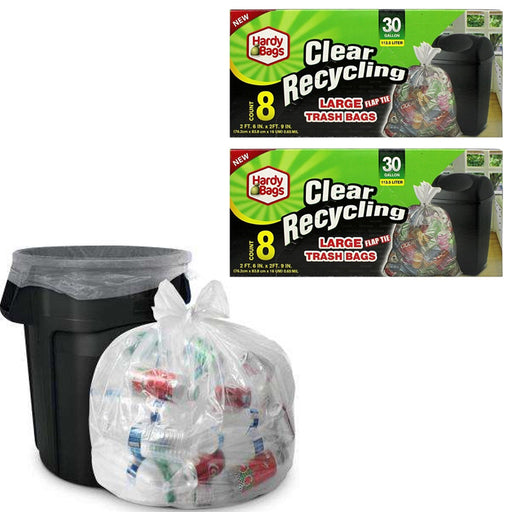 Hardy Bags 42 Gallon 3 Mil Heavy Duty Contractor Bags, 20 ct