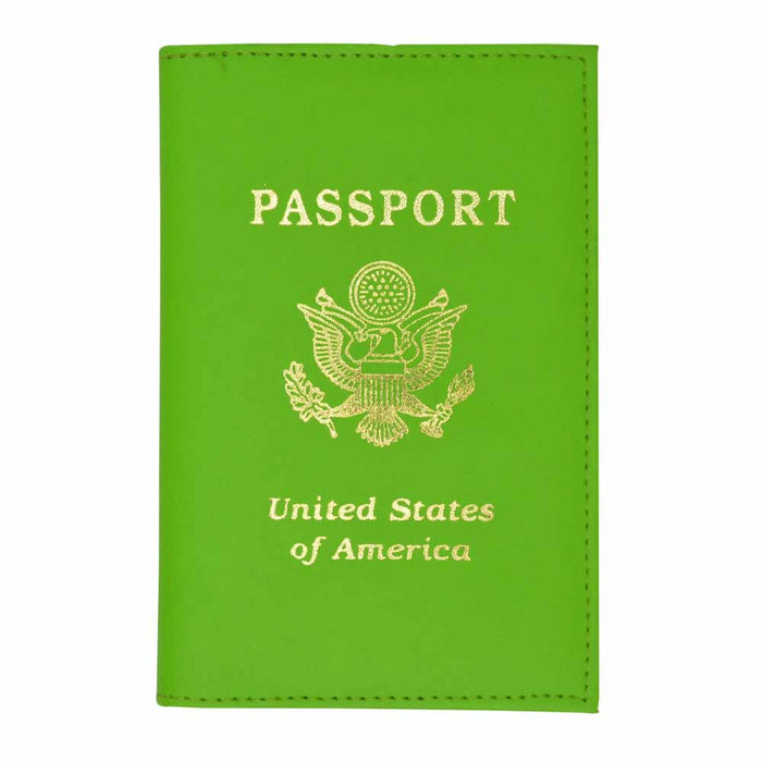  3D Genuine Leather Travel Passport Cover, Passport