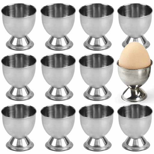 Single Boiled Egg Cup Holder White Porcelain Eggs Kitchen Utensils food Cook