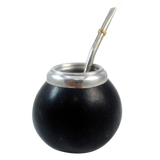 YERBA MATE ROSAMONTE KIT TEA MATE WOOD GOURD CUP STAINLESS STEEL BOMBI —  AllTopBargains