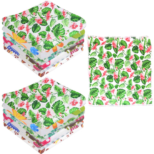 AllTopBargains 4 PC E-Z J Cloths Dish Towels Kitchen Cleaning Rag Wipes Multi Purpose Reusable