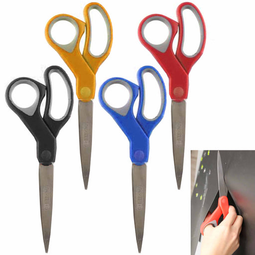 4 Paper Punch Plier Scissor Single Hand Hole Office Metal Puncher
