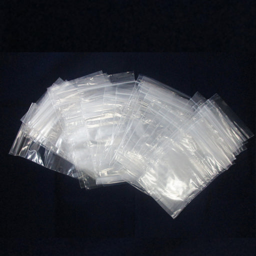 200X Clear Bags Reclosable Zipper Lock Plastic 2Mil Poly Jewelry 2