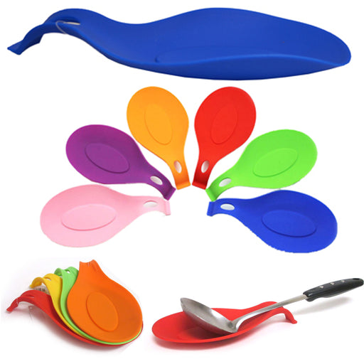 2 PC Silicone Spatula Spoonula Utensils Cooking Kitchen Heat Resistant Non Stick