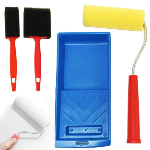 10x Childrens Sponge Foam Brush Set DIY Art Paint Supplies Learning Tools  Crafts