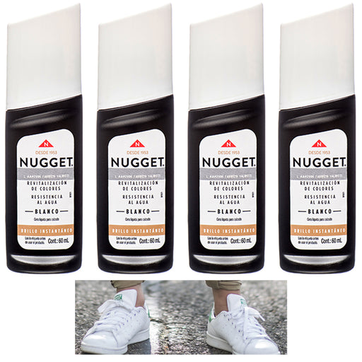 Nugget Liquid White Shoe Polish - 2 fl oz