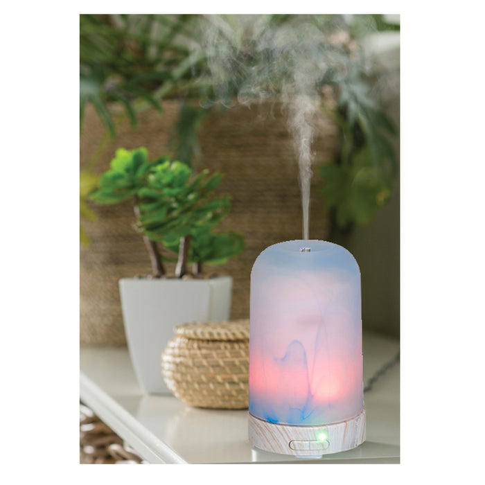 Ultrasonic Essential Oil Diffuser Aromatherapy Cool Mist Glass Humidif ...