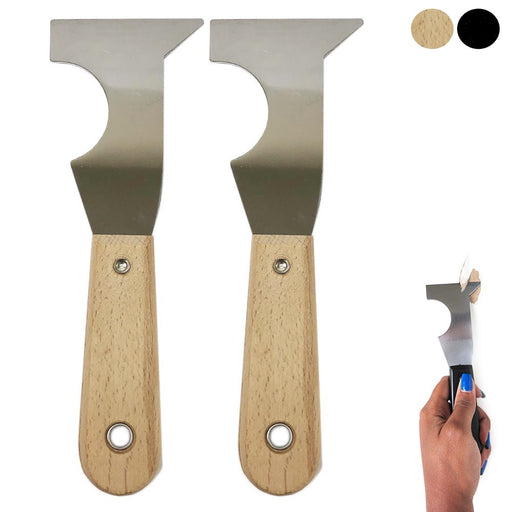 Scraper Set 1 2 3 Soft Grip Paint Wallpaper Removal Tool Popcorn Ceiling Glue