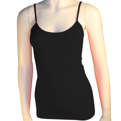 3 Tank Top Seamless Stretch Tunic Slip Camisole Layering Spandex