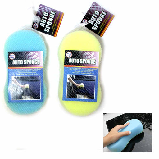 4 Large Car Wash Foam Sponges Extra Absorbent Expanding Compress Auto  Cleaning