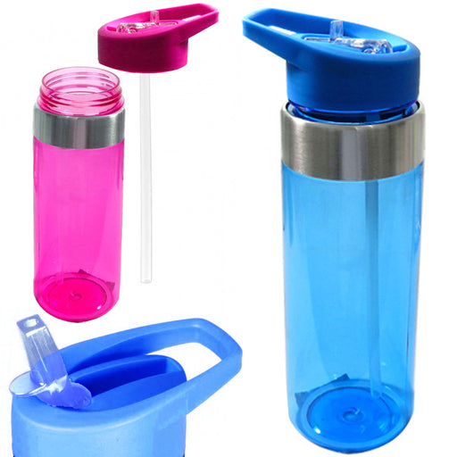 1 Extra Large Sports Water Bottle 1800ml Wide Mouth Plastic Bicycle Travel 60oz