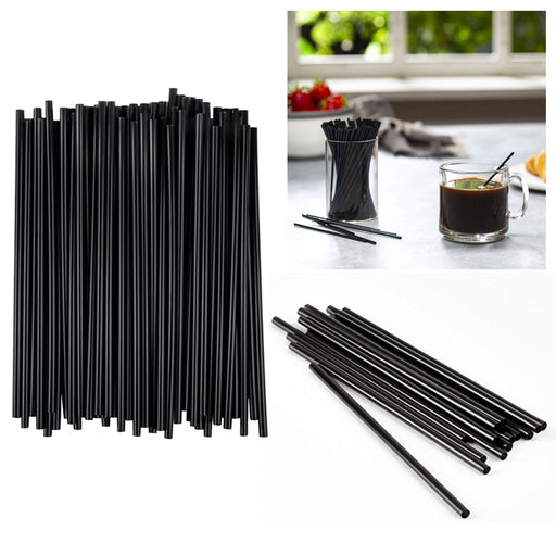 500 Set Coffee Stirrers Straws 5 Plastic Drink Stir Sticks Cocktail Bar Sip Mix